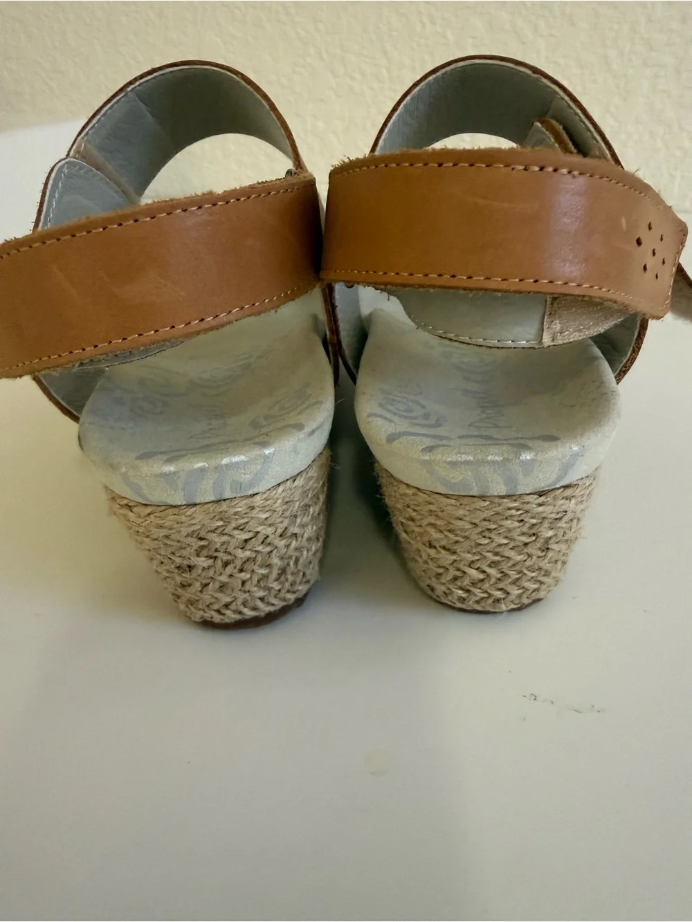Propet | Madrid Strappy Espadrille Leather Wedge Sandals | NWOT | 8